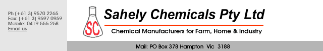 Chemical manufacturers for farm, home & industry